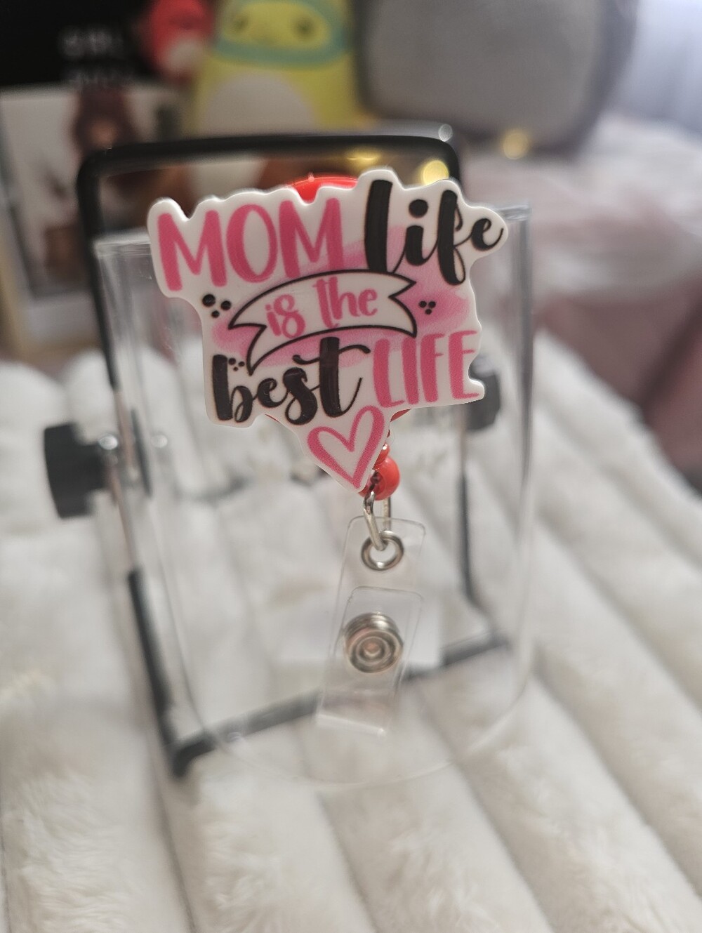 Adorable Badge Reel Clip